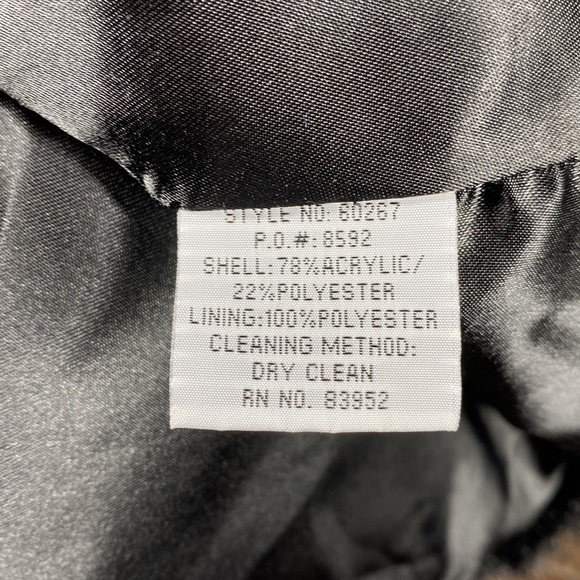 Bagatelle Black Faux Fur Capalet - Picture 7 of 8